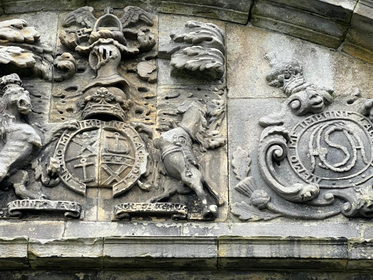 Craigiehall Temple 爱丁堡 外观 照片